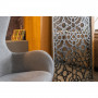 Зеркальное панно Tracery Silver в интернет-магазине «Зеркала с подсветкой» фото